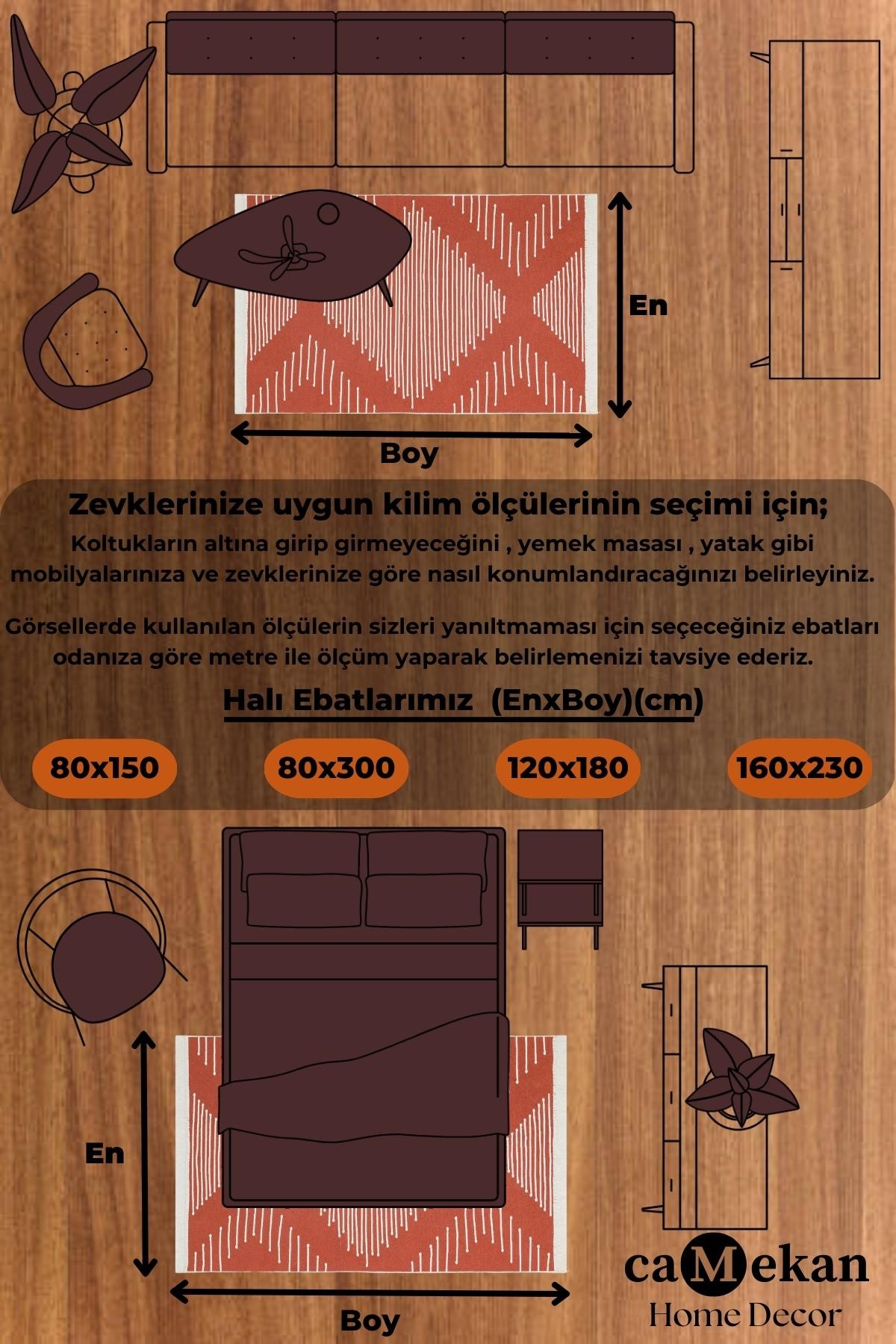 Yıkanabilir Çift Taraflı Gri Kilim İskandinav Desen Pamuk Kilim Eko Halı Modern Gri Beyaz Kilim - Kırmızı