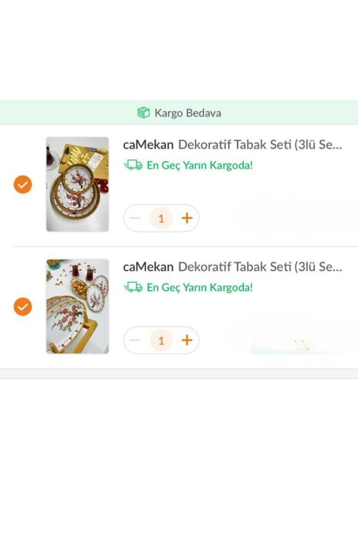 3lü Yuvarlak Tabak Seti ve 2li kayık tabak (Özel Sipariş) 