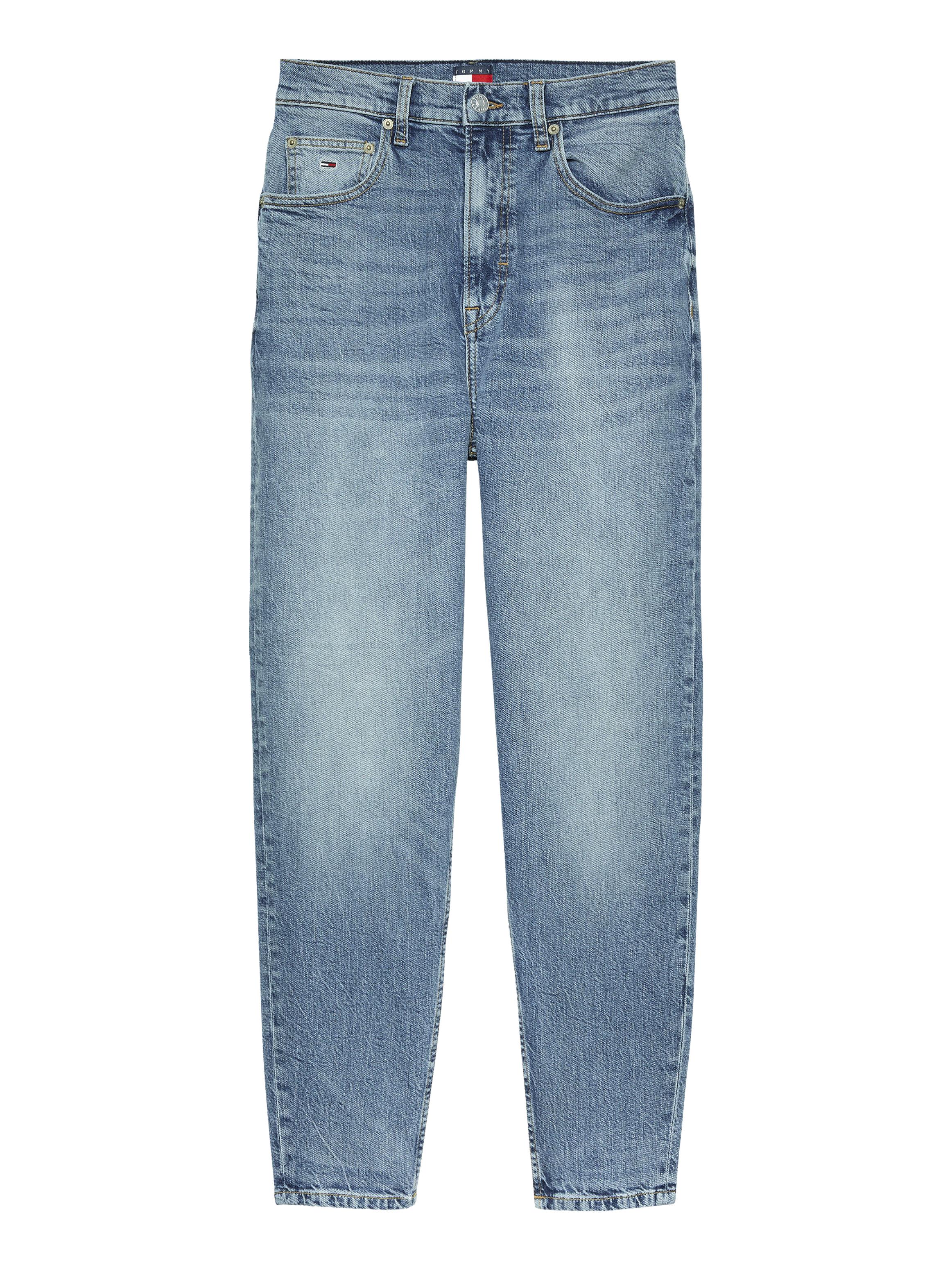 Tommy Jeans Kadın Yüksel Bel Tapered Mom Jeans Pantolon