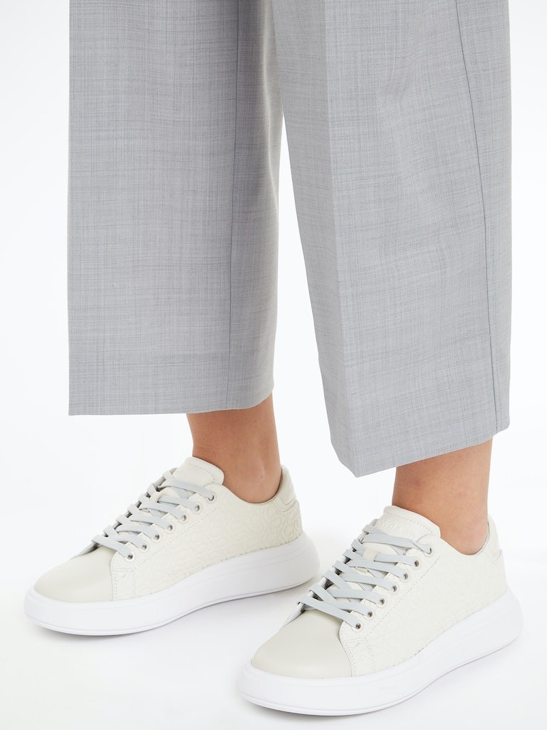 Calvin Klein Bağcıklı Saff Mono Spor Sneakers