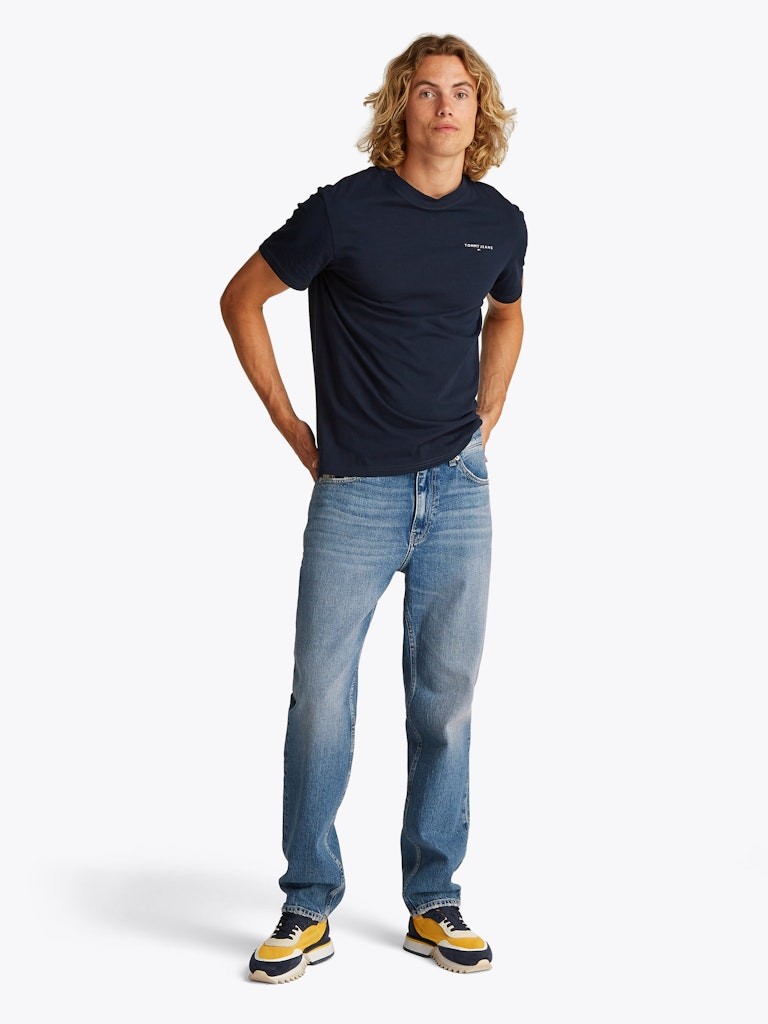 Tommy Hilfiger Denim Mavi Erkek Straight Ryan Jean Pantolon - DM0DM218581A5