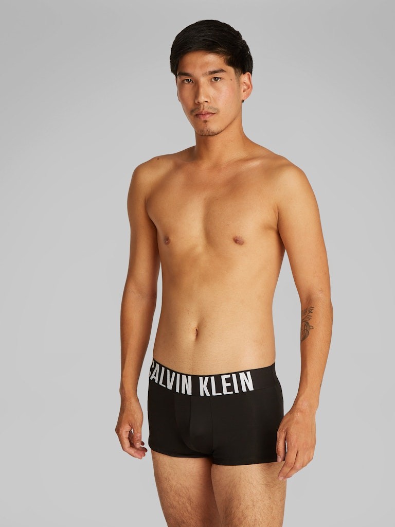 Calvin Klein Poliamid Siyah Erkek Kısa Boxer