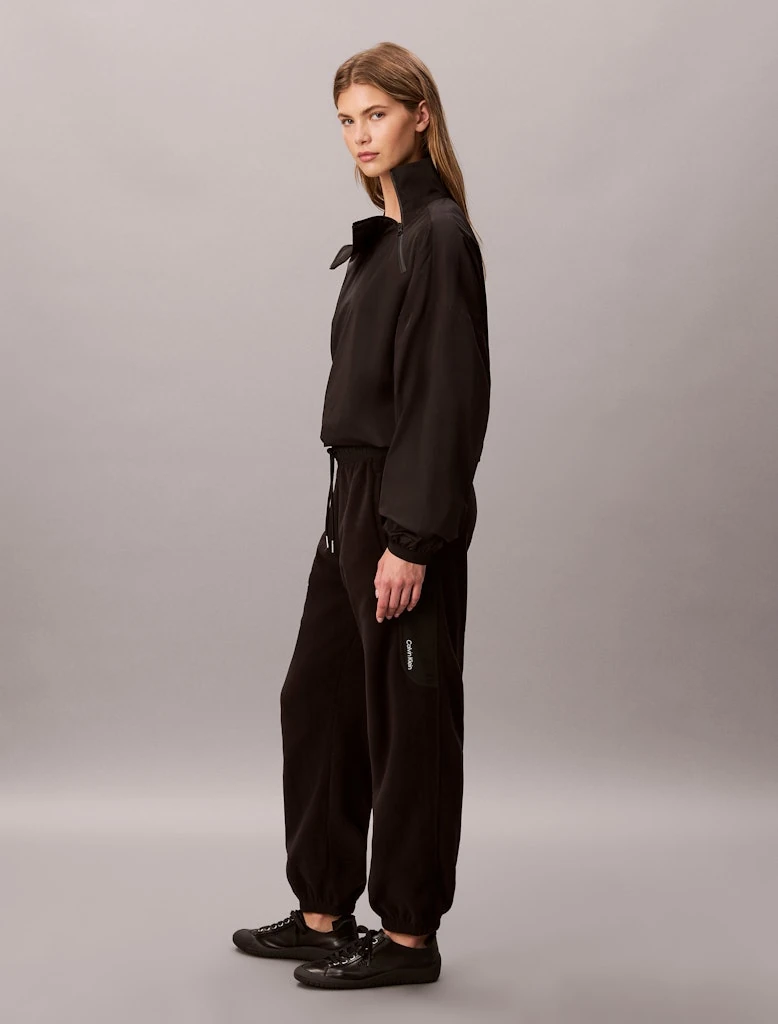 Calvin Klein Kadın Siyah   Lastik Paça Eşofman Altı