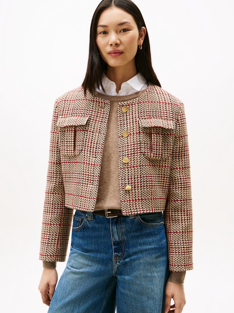 Tommy Hilfiger Kadın Kahverengi Ceket