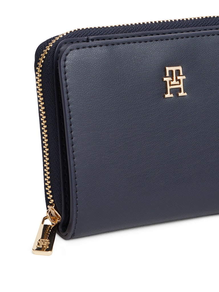 Tommy Hilfiger Kadın Lacivert  Fermuarlı  Cüzdan
