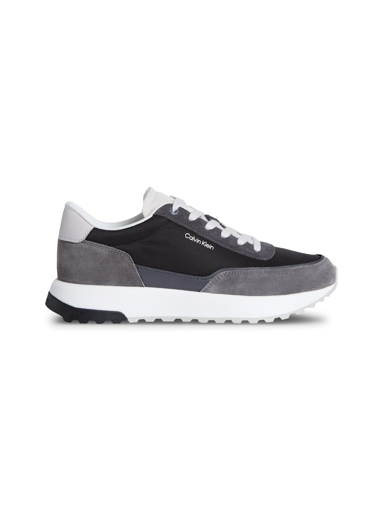 Calvin Klein Erkek Gri Kısa Taban Sneakers