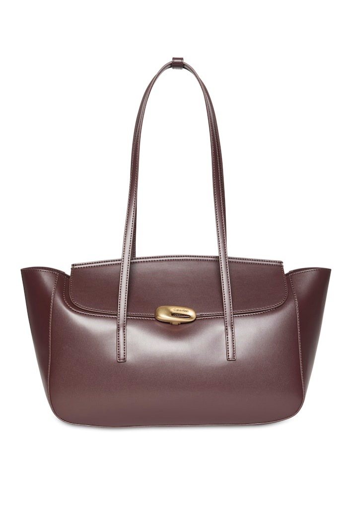 Calvin Klein Kadın Kahverengi Tote El Çantası