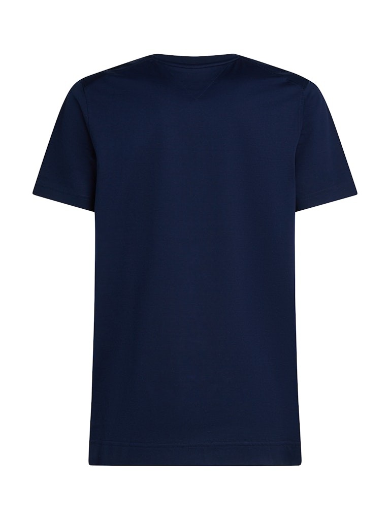 Tommy Hilfiger Pamuk Lacivert Erkek Kısa Kollu T-Shirt - MW0MW36657DCC