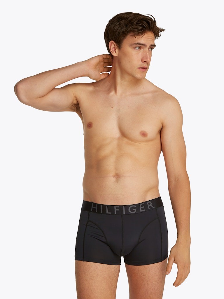 Tommy Hilfiger Poliamid Siyah Erkek Klasik Boxer - UM0UM034670WE