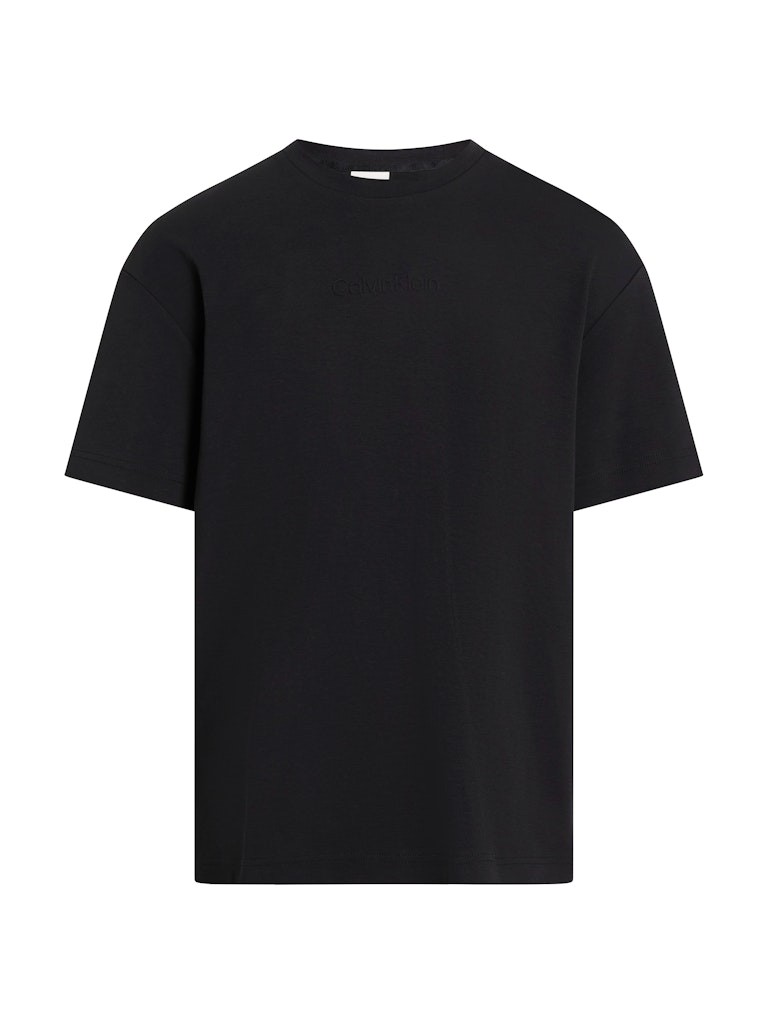 Calvin Klein Rejeneratif Pamuk Siyah Erkek Kısa Kollu T-Shirt - K10K114167BEH