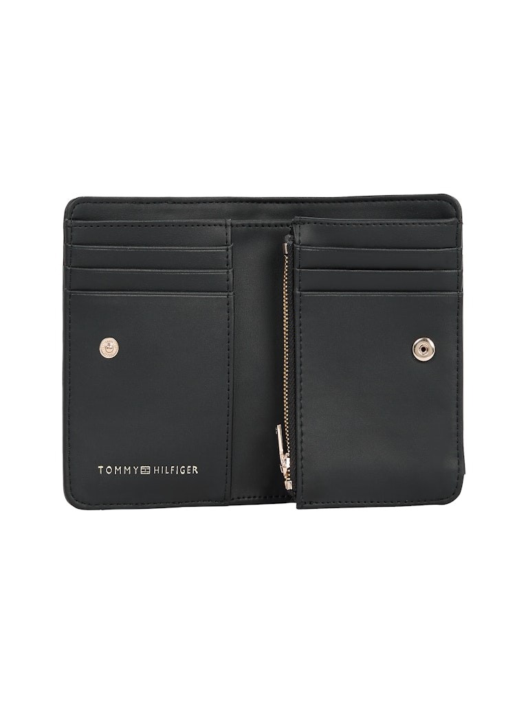 Tommy Hilfiger Heritage İnce Katlanır Kadın Cüzdan - AW0AW16916BDS