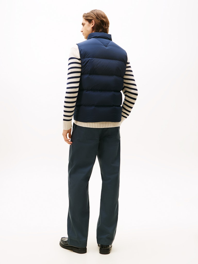 Tommy Hilfiger Erkek Kaz Tüyü Puffer Lacivert Yelek