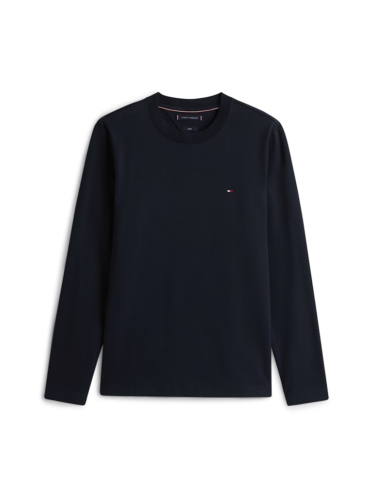 Tommy Hilfiger Erkek  O Yaka Lacivert T-Shirt