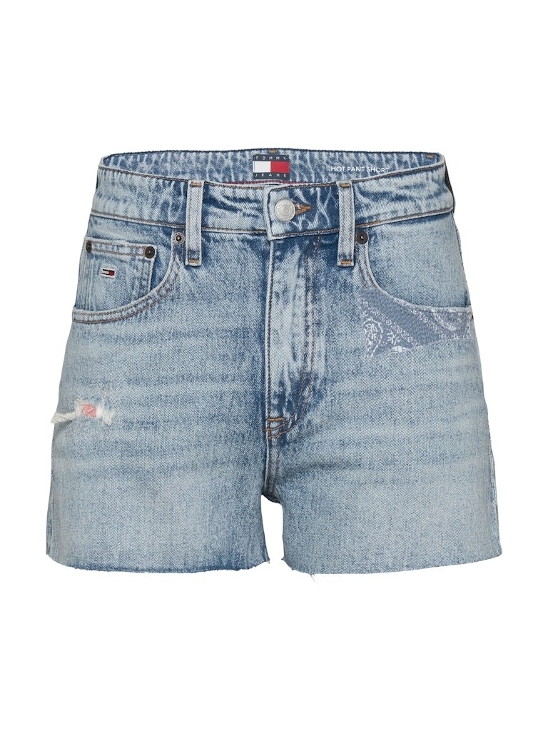 Tommy Hilfiger Denim Mavi Kadın 5 Cep Şort - DW0DW200871AB