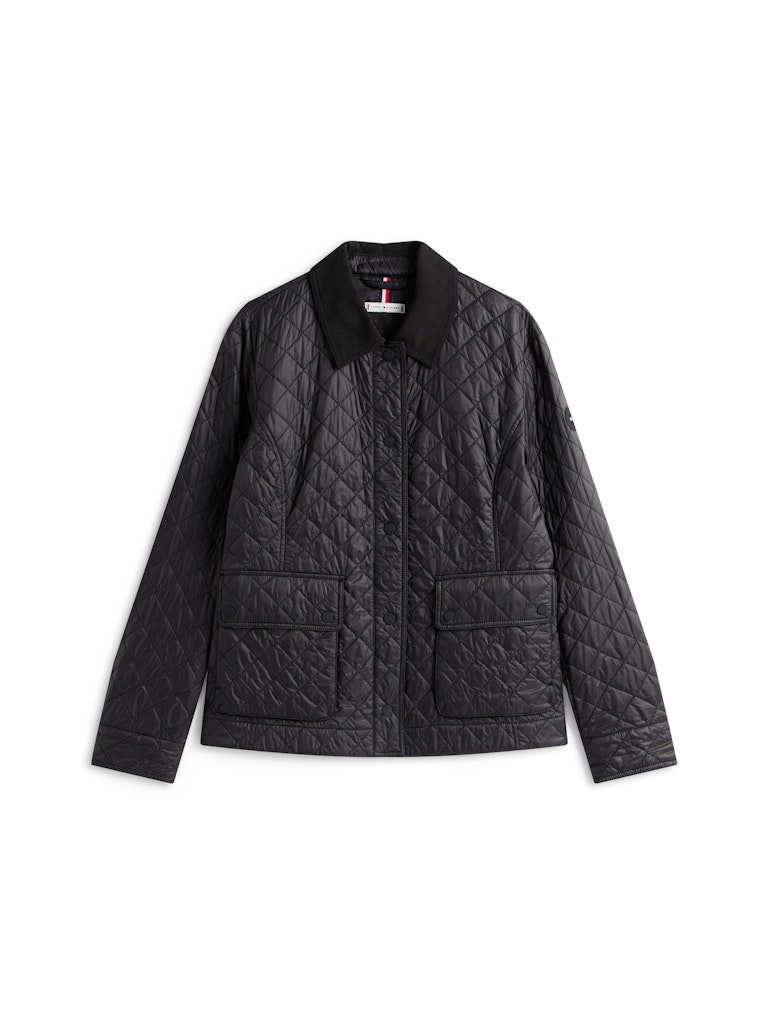 Tommy Hilfiger Kadın Siyah Mont