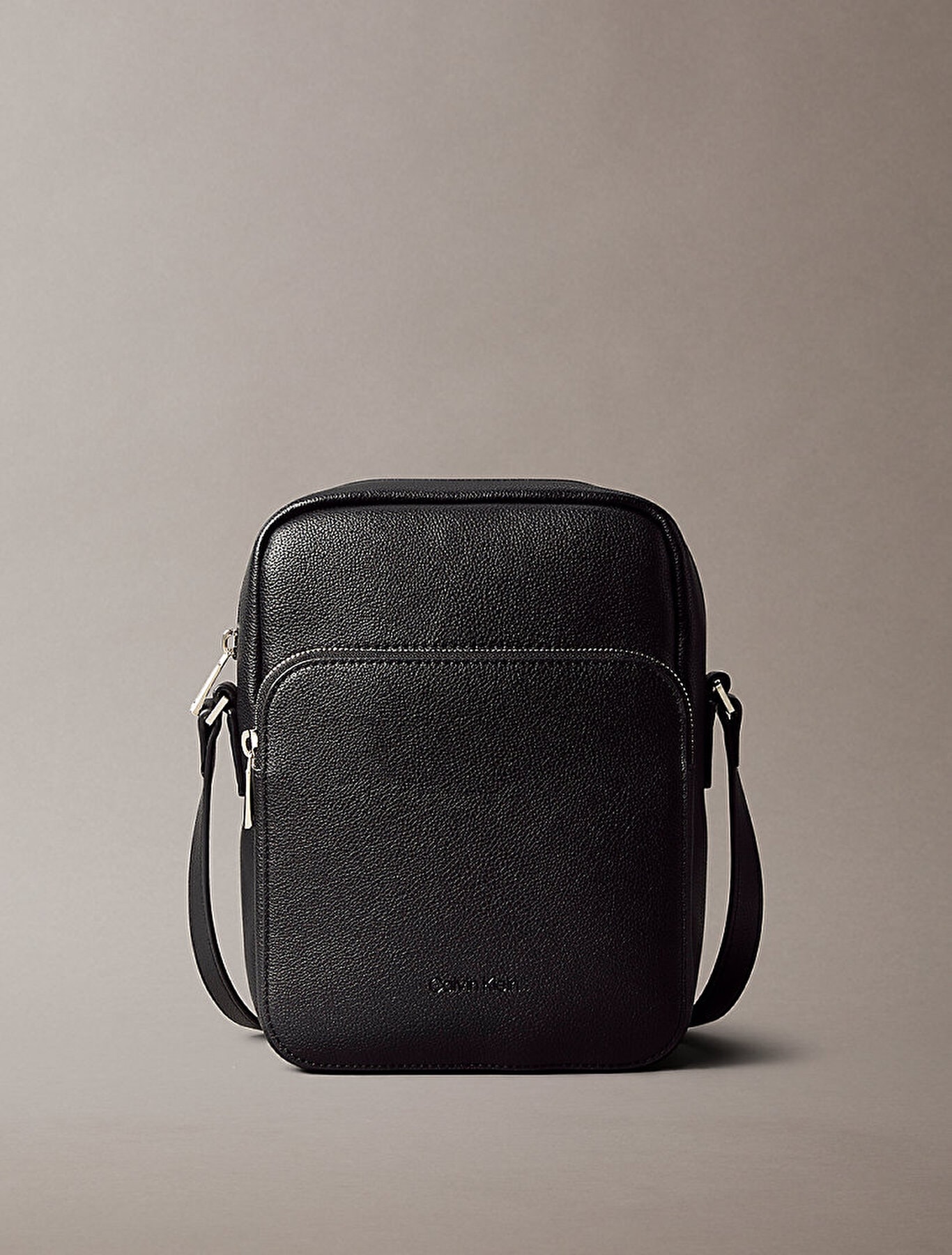 Calvin Klein Erkek Siyah Micro Pebble Çapraz Çanta