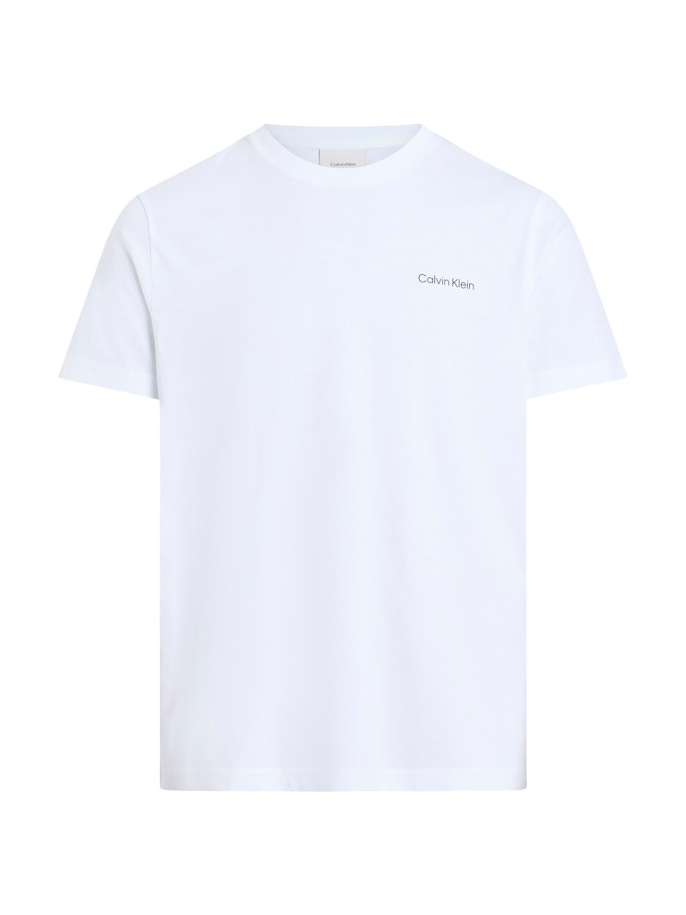 Calvin Klein Rejeneratif Pamuk Beyaz Erkek Kısa Kollu T-Shirt - K10K114152YAF