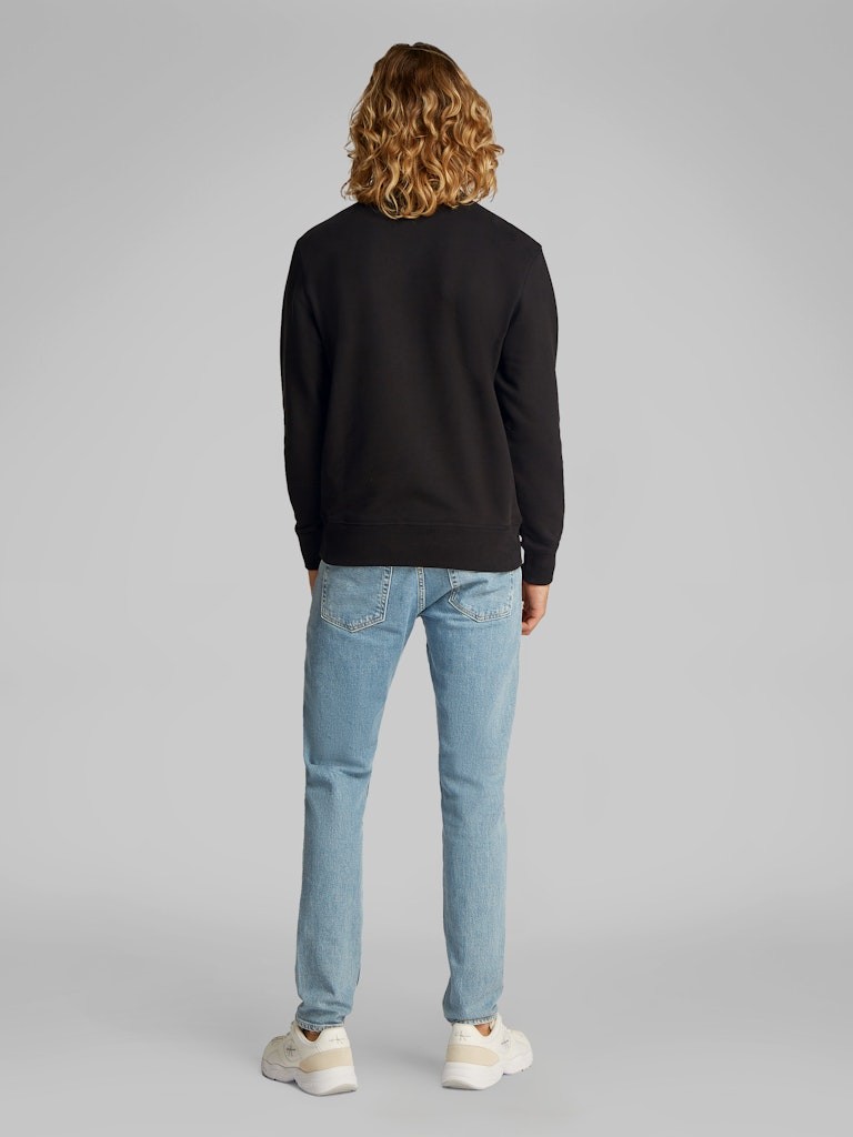 Calvin Klein Erkek Yuvarlak Yaka Regular Fit Uzun Kollu Sweatshirt - J30J327115BEH