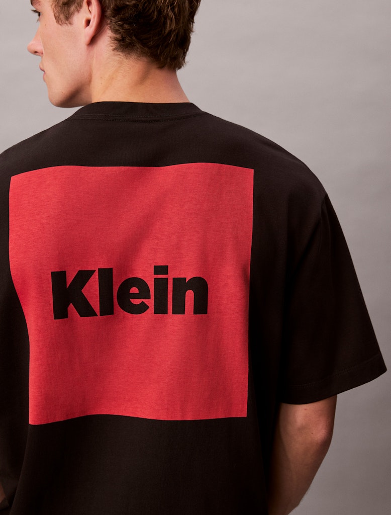 Calvin Klein Erkek Siyah  O Yaka Logolu T-Shirt