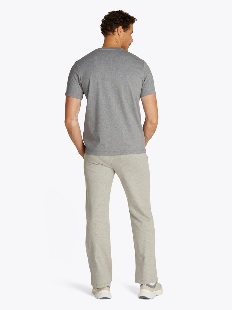 Tommy Hilfiger Pamuk Gri Erkek Kısa Kollu T-Shirt - MW0MW33202P91