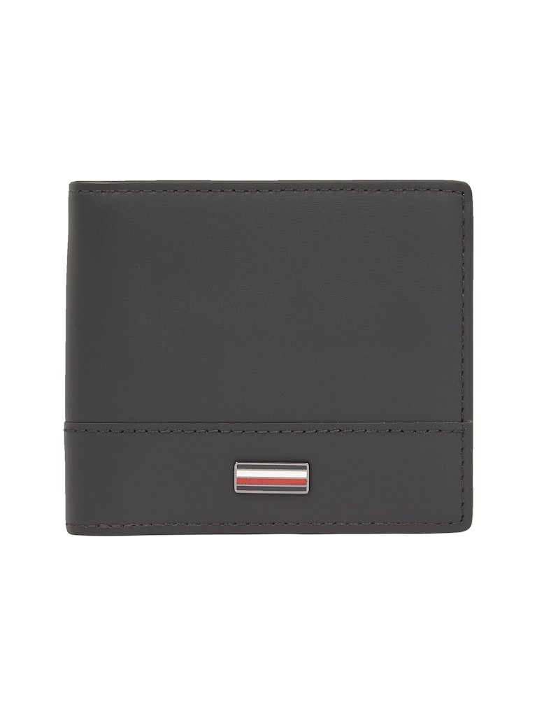Tommy Hilfiger Deri Siyah Erkek Katlanabilir Cüzdan - AM0AM13244BDS