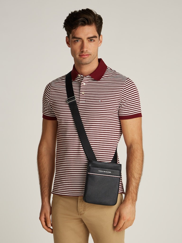 Tommy Hilfiger Erkek Corp Mini Siyah Çapraz Çanta - AM0AM13113BDS