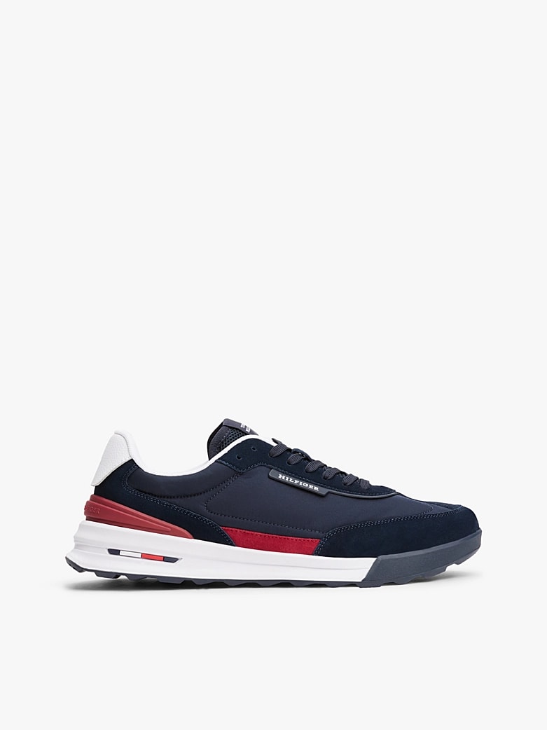 Tommy Hilfiger Erkek Lacivert Retro Süet Spor Ayakkabı