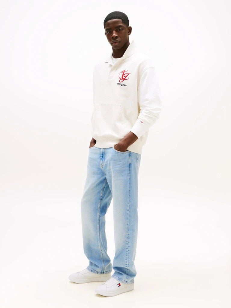 Tommy Hilfiger Erkek Beyaz  Kısa Taban  Sneakers