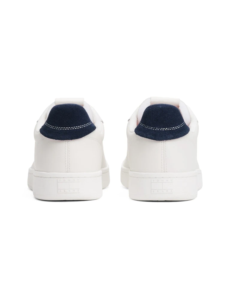 Tommy Hilfiger Erkek Beyaz  Kısa Taban  Sneakers