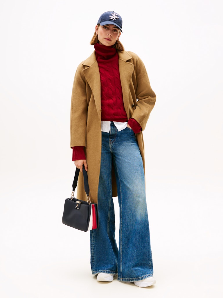 Tommy Hilfiger Kadın Lacivert  Omuz&El  El Çantası