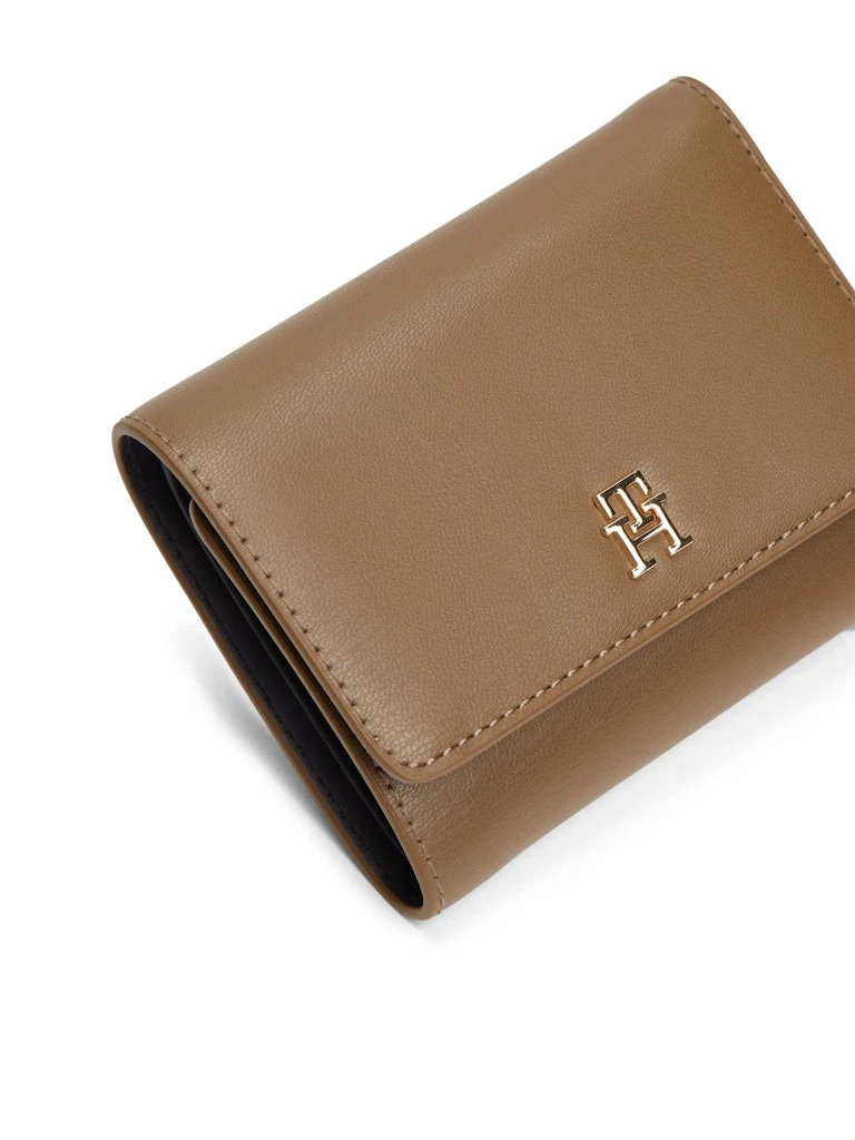 Tommy Hilfiger Kadın Haki 3'e Katlanan Cüzdan