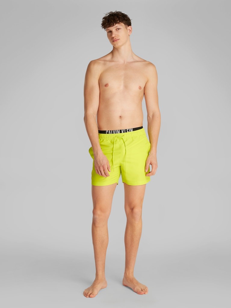 Calvin Klein Sarı Erkek Deniz Şortu - KM0KM01093LRF