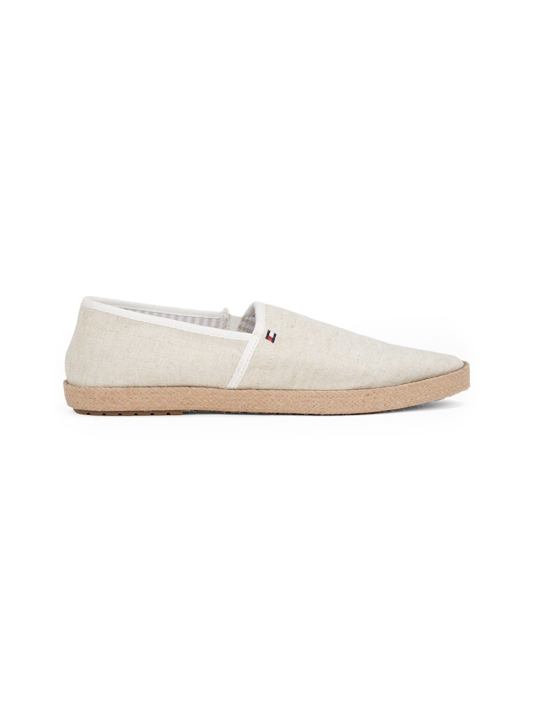 Tommy Hilfiger Keten Beyaz Erkek Espadril Ayakkabı - FM0FM05391YBL