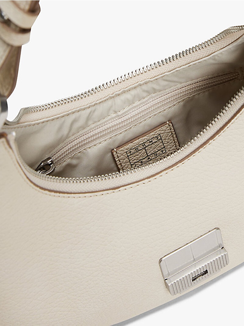 Tommy Hilfiger Kadın Crush Bej Omuz Çantası