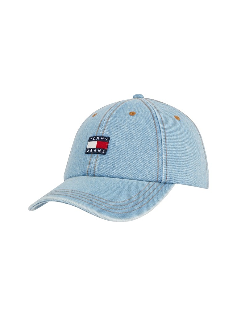 Tommy Hilfiger Denim Mavi Kadın Bayraklı Şapka - AW0AW173121AA