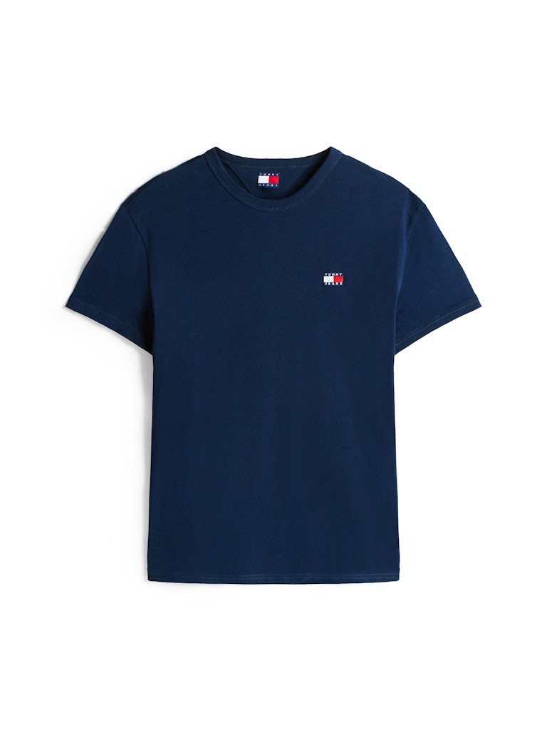 Tommy Hilfiger Rejeneratif Pamuk Lacivert Erkek Kısa Kollu T-Shirt