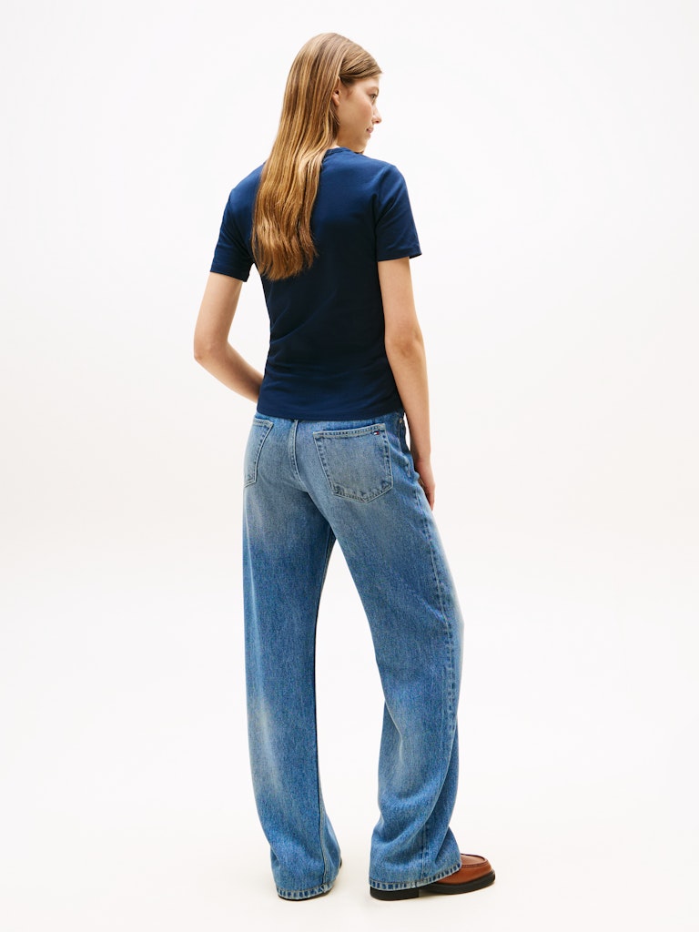 Tommy Hilfiger Kadın Lacivert T-Shirt