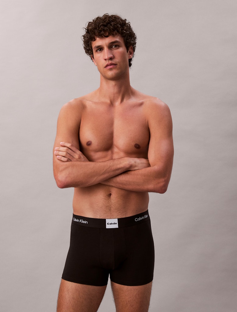 Calvin Klein Erkek Siyah   Standart Boxer