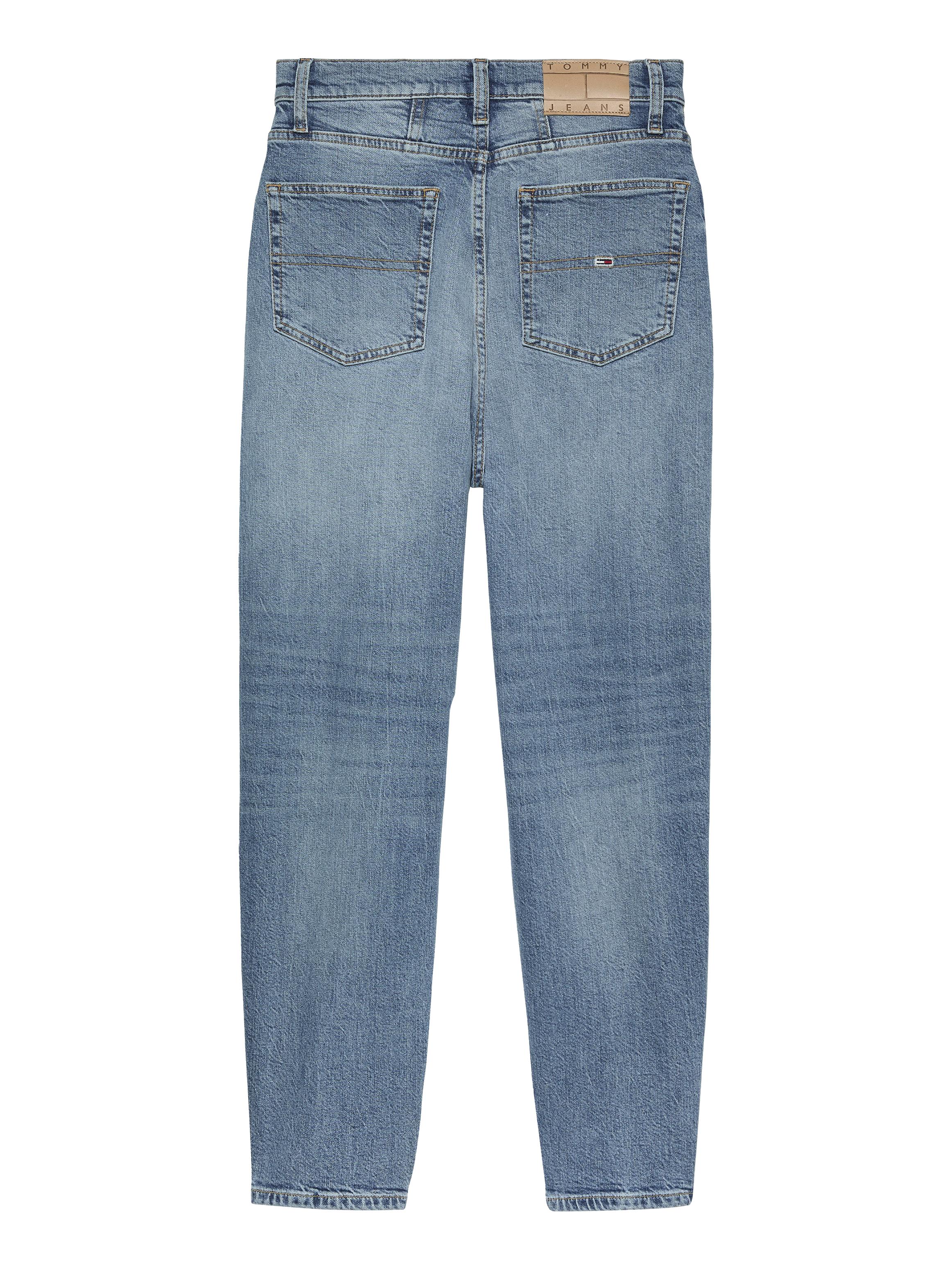 Tommy Jeans Kadın Yüksel Bel Tapered Mom Jeans Pantolon