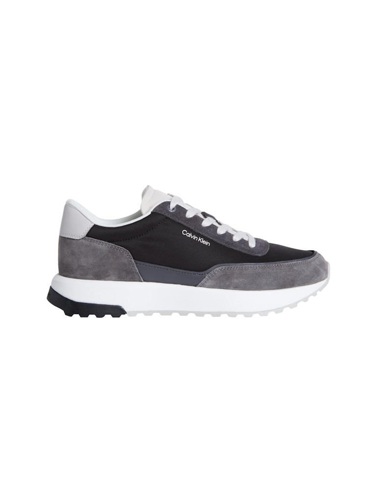 Calvin Klein Erkek Gri Kısa Taban Sneakers