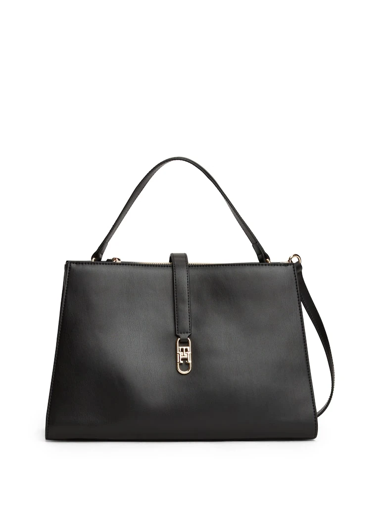 Tommy Hilfiger Kadın Siyah Omuz&El Çantası