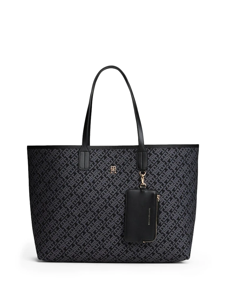 Tommy Hilfiger Kadın Siyah Tote El Çantası