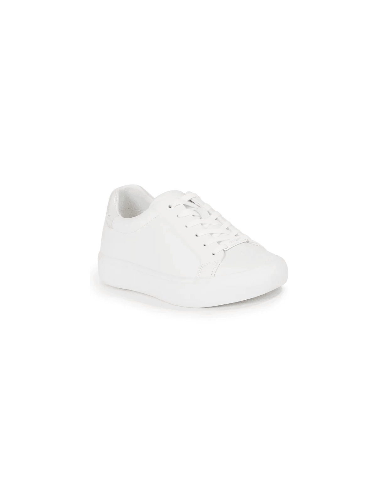 Calvin Klein Kadın Beyaz Kısa Taban Sneakers