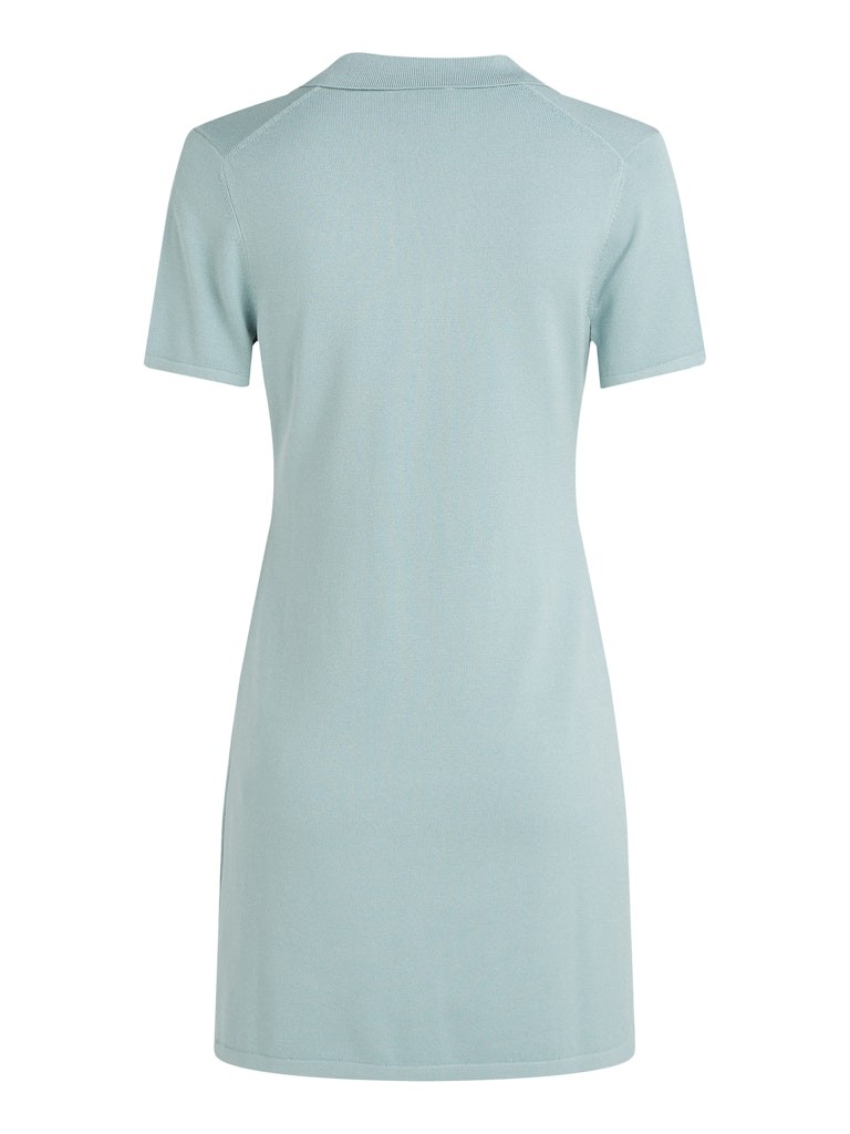 Calvin Klein Modal Mavi Kadın Kısa Kollu Elbise - LV047B336GRLX