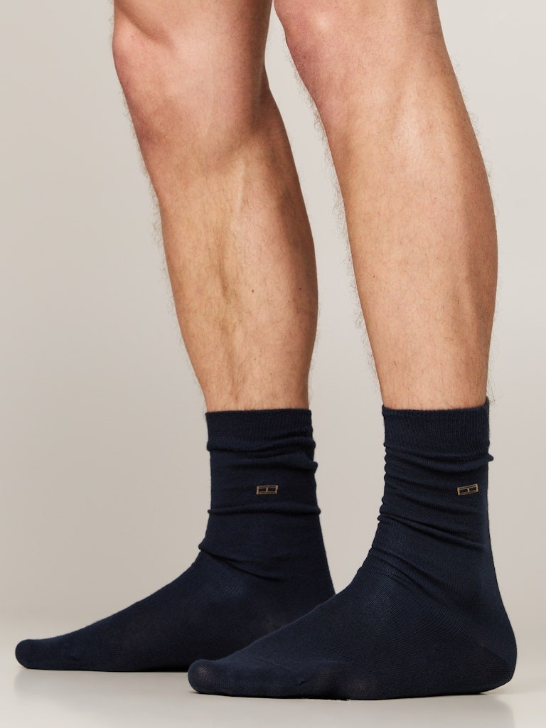 Tommy Hilfiger Mavi Erkek Boxer Çorap Hediyeli