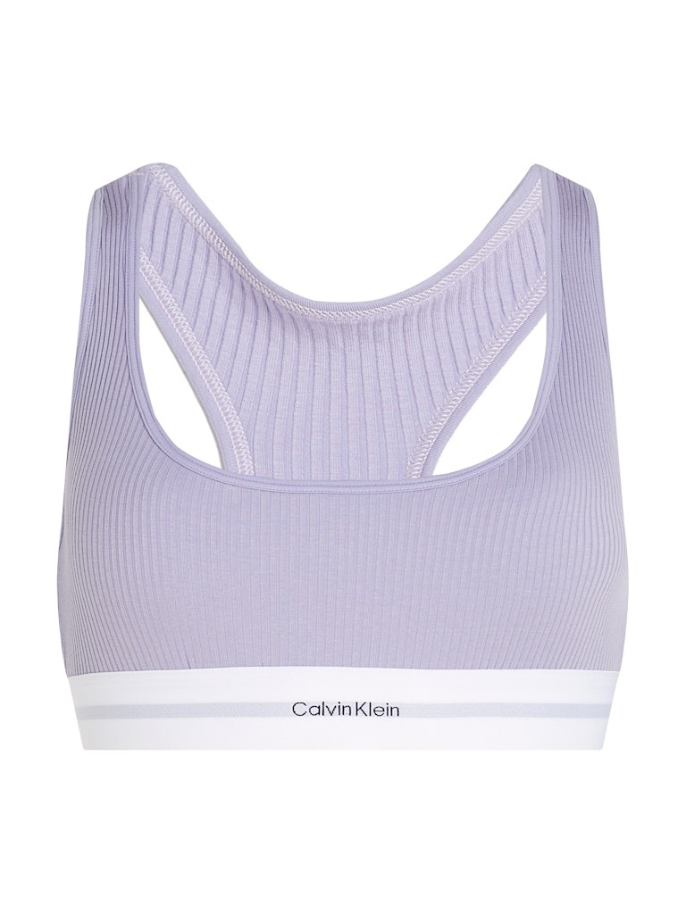 Calvin Klein Modal Mor Kadın Yüzücü Bralet - LV00QF8018WBN
