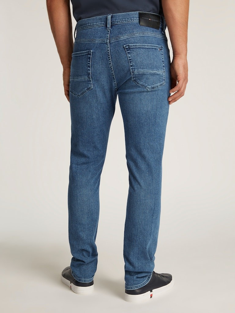Tommy Hilfiger Denim Mavi Erkek Slim Bleecker Jean Pantolon - MW0MW378301BE