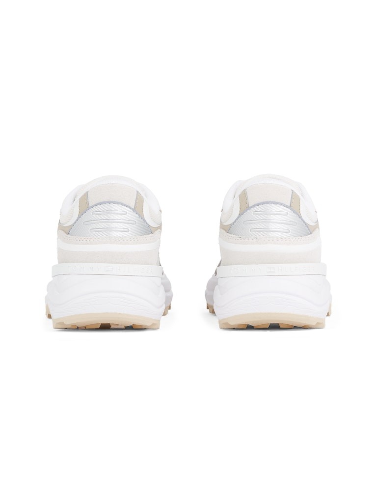 Tommy Hilfiger Bej Kadın Kalın Taban Sneakers - FW0FW083850F7