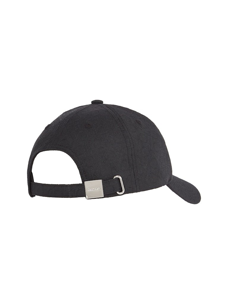 Calvin Klein Pamuk Siyah Kadın Logolu Şapka - K60K612871BEH