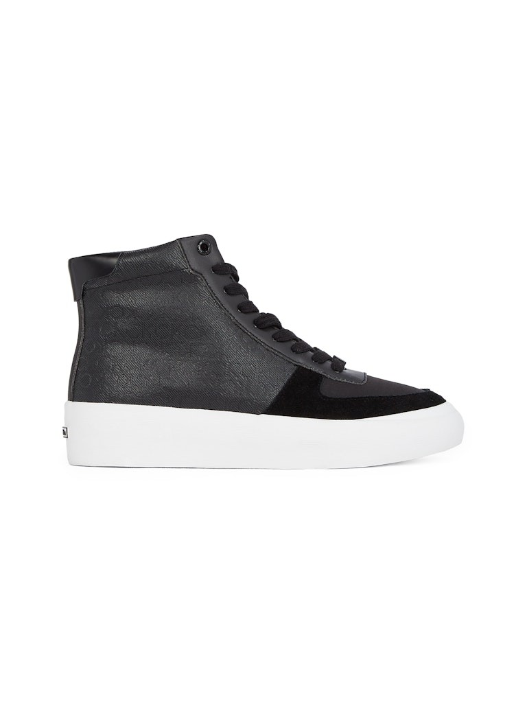 Calvin Klein Siyah Kadın Kısa Taban Sneakers - HW0HW024440GR
